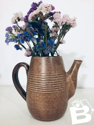 Vase / cafetière en grès
