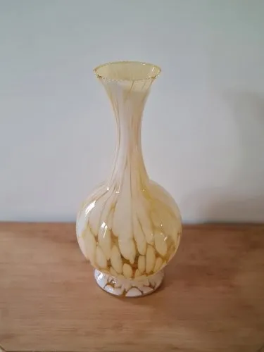 Vase en vert de Clichy soufflé Vases et cache-pots