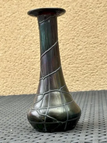 VASE IRISÉ LOETZ / KRALIK AUTRICHE VERRERIE ART NOUVEAU 1900 JUGENDSTIL