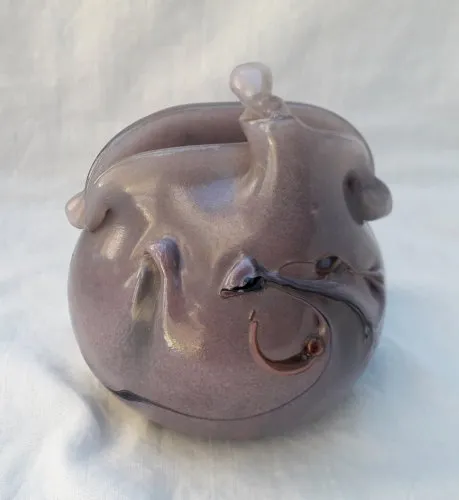 Vase pâte de verre Maure Vieil