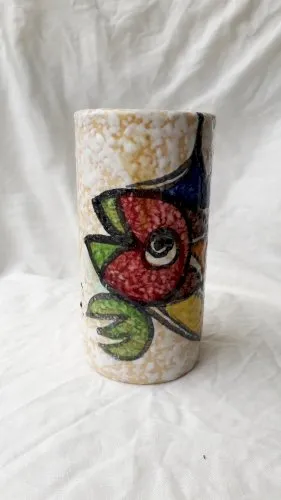 Vase rouleau poisson