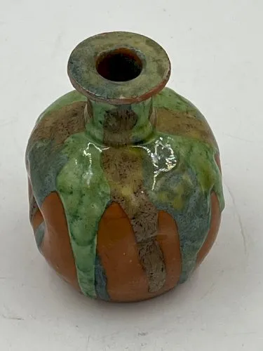 Vase Soliflore art nouveau en grès flamand