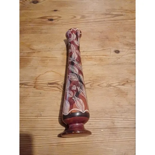 Vase Soliflore en Pierre Gravé