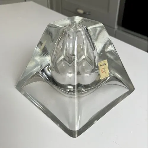 Vase Soliflore en verre souffle La Vida verrerie d' art