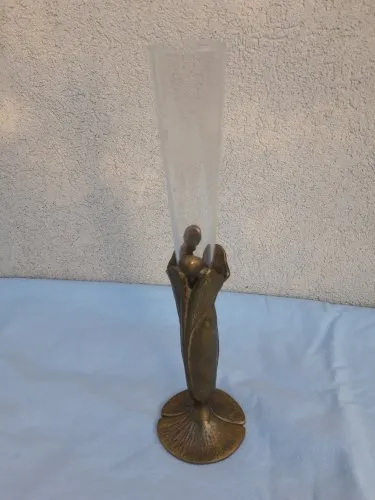 Vase soliflore style Art Nouveau