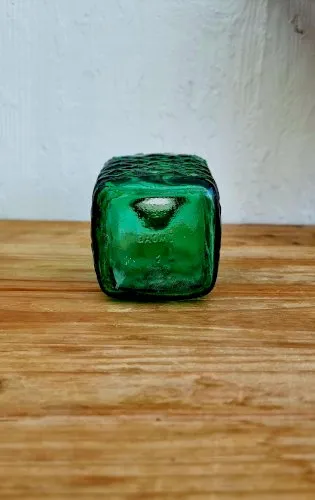 Vase soliflore vert Gaomi vintage