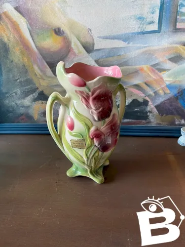 Vase st clément barbotine