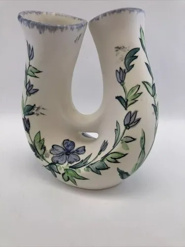 Vase Vallauris Motif Floral