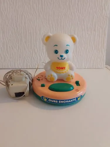 Veilleuse musicale ours enchanté Tomy vintage