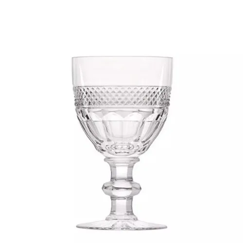 VERRE A VIN EN CRISTAL DE ST LOUIS MODELE TRIANON 11 CM