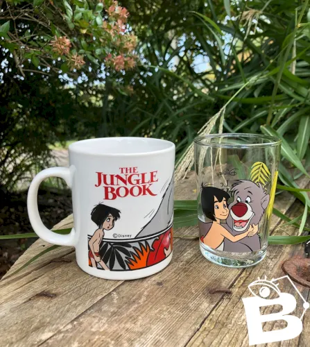 Verre et tasse Disney Kilncraft Le Livre de la Jungle