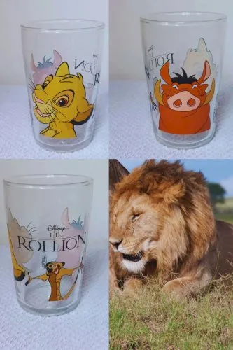 verre le roi lion disney