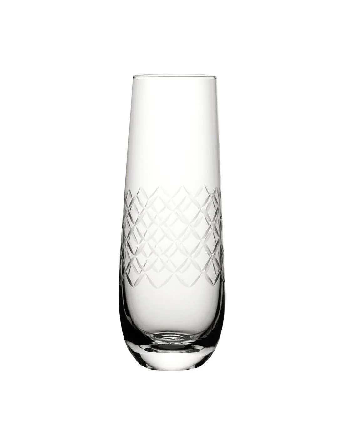 Verres à champagne Utopia Raffles Diamond 300 ml (lot de 6)