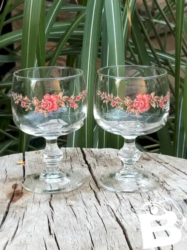 Verres à digestif vintage