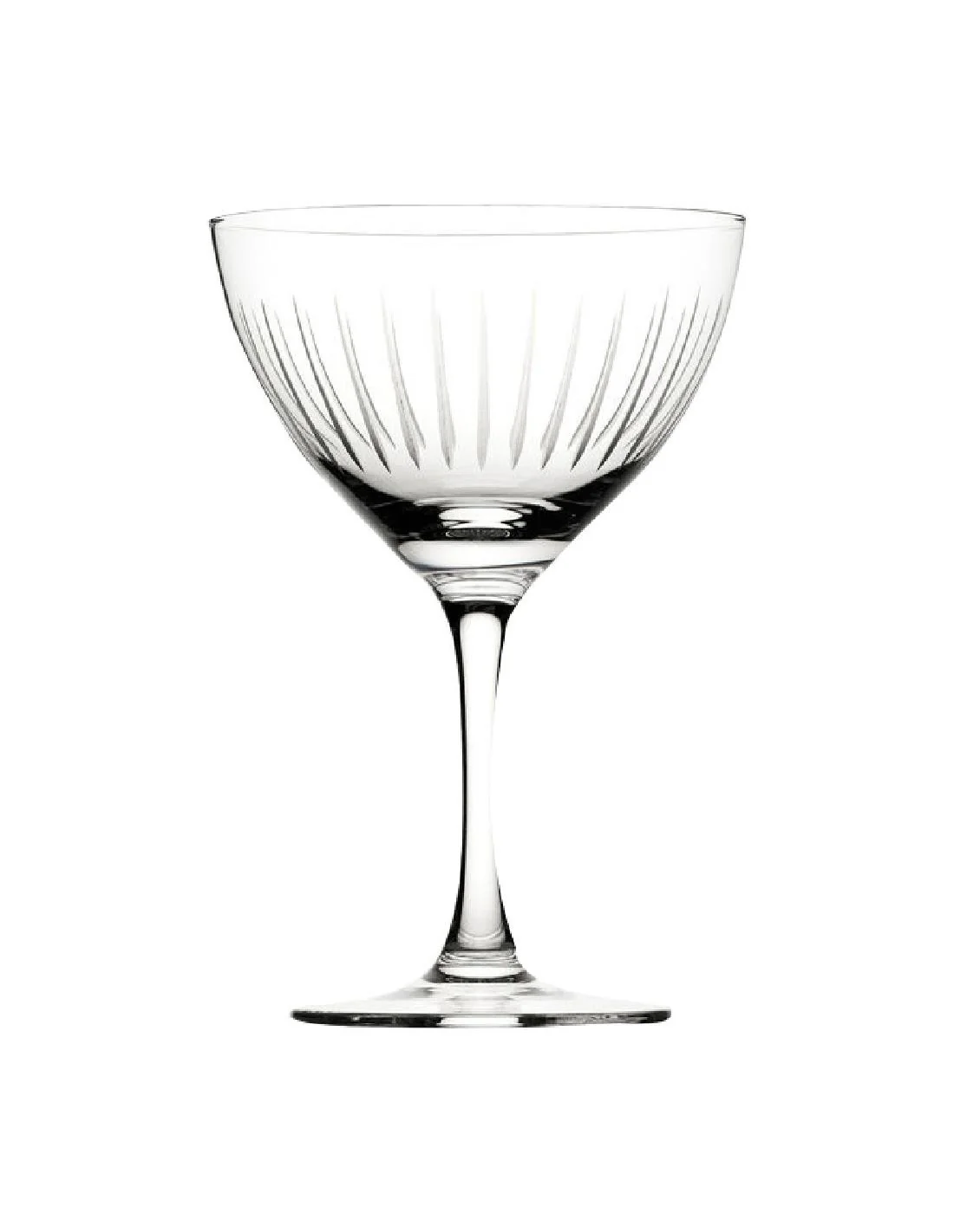 Verres à martini Utopia Raffles Lines 190 ml (lot de 6)