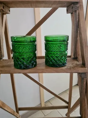 Verres à whisky, à orangeade ou photophores Verres