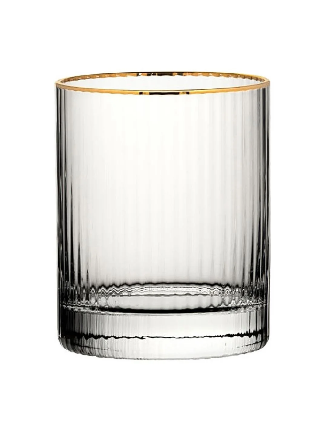 Verres à whisky bord doré Hayworth Utopia 325 ml (lot de 6)