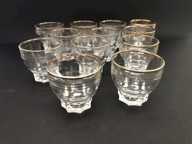 Verres années 50/60