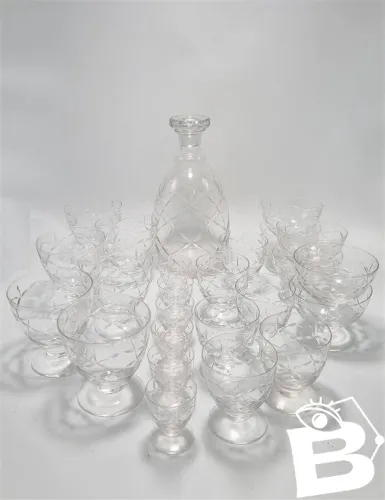 Verres Daum Nancy France