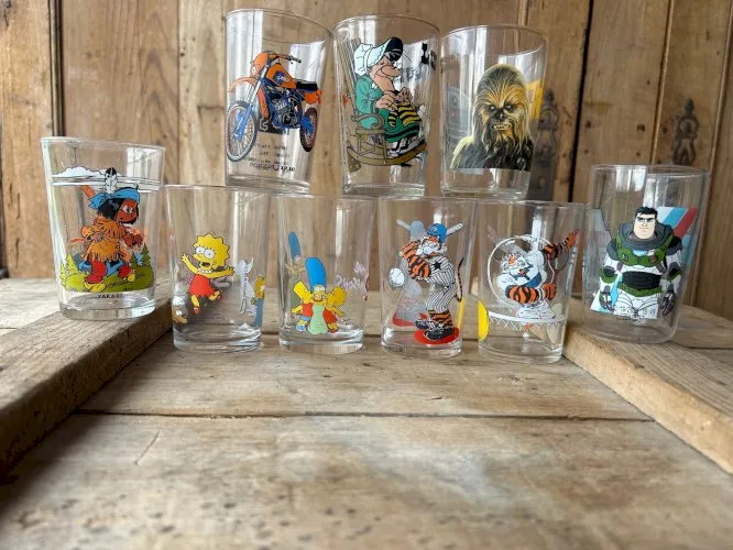 verres dessin animé