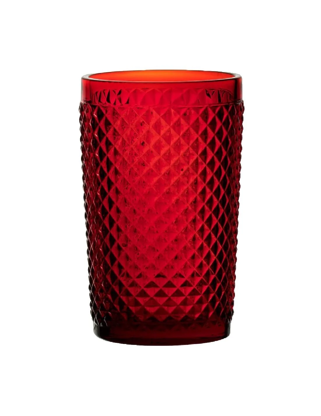 Verres hauts Dante Utopia rouges 39cl (lot de 6)