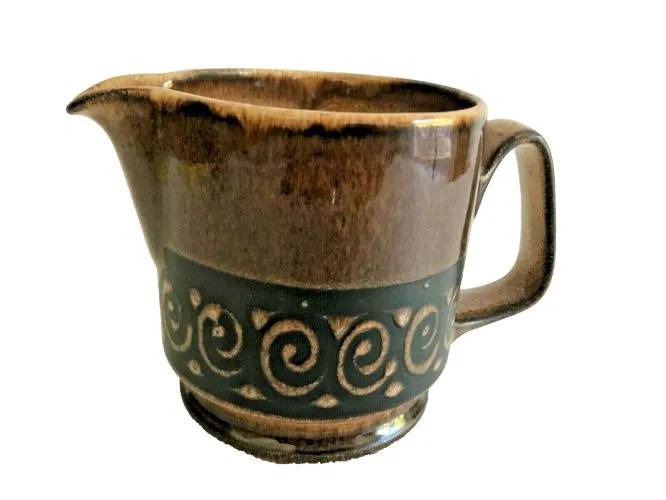 verseuse pichet idden pottery sussex vintage anglaise celtique