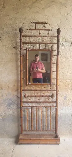 Vestiaire dentrée Porte manteau Bambou