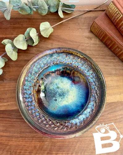 Vide poche céramique émaillée