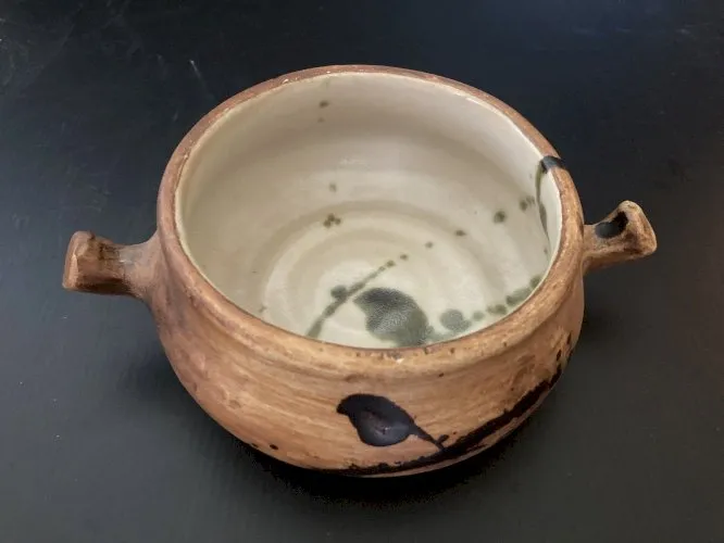 vide poche coupelle à oreilles Poterie La Colombe Vallauris poterie artisanat