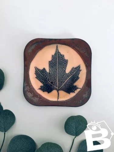 Vide poche cuivre émaillé