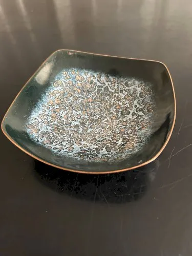 Vide poche en laiton émaillé Expertic