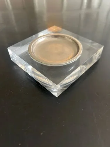 Vide poche en plexiglas 1970