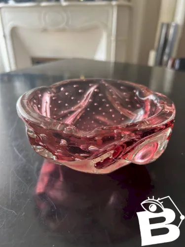 Vide poche en verre murano
