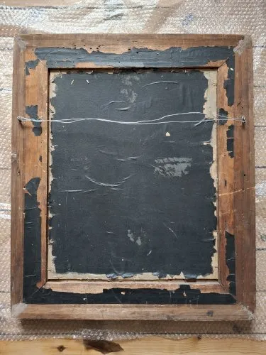 Vierge Marie dans son tondo, XVIII ou XIXè siècle