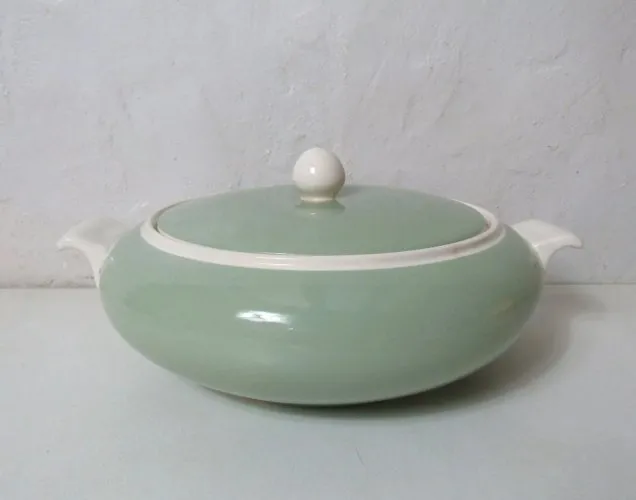 Villeroy & Boch soupière vert céladon Biarritz Vintage .