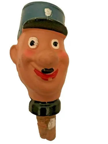 Vintage bouchon de bouteille Gendarme Policier Police humour