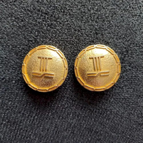 Vintage clips boucles d'oreilles Torrente Paris.