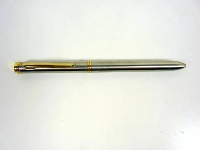 Vintage double stylo à bille métal pas signé