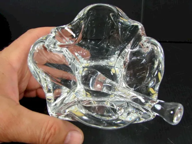 Vintage Mortier Bayel Cristallerie Royale de Champagne Pilon Boite d'origine TBE