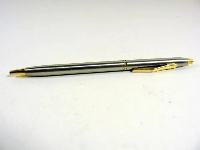 Vintage stylo à bille métal pas signé