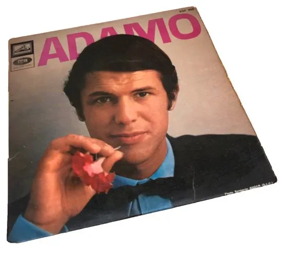 Vinyle 45 tours  Adamo Le Néon (1967) La Voix de son Maître EGF 988