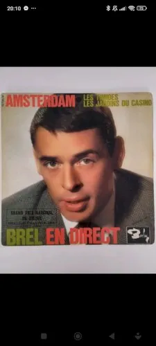 Vinyle 45 tours Jacques Brel