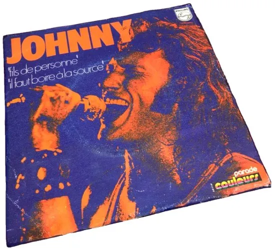 Vinyle 45 tours Johnny Hallyday Fils de personne (1971) Philips 6009174