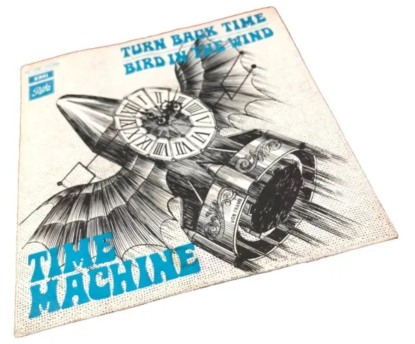 Vinyle 45 tours Time Machine Turn Back Time (1971) Pathé 2C 006-11539