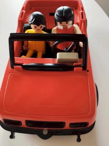 Voiture de police playmobil vintage de 1976 collector