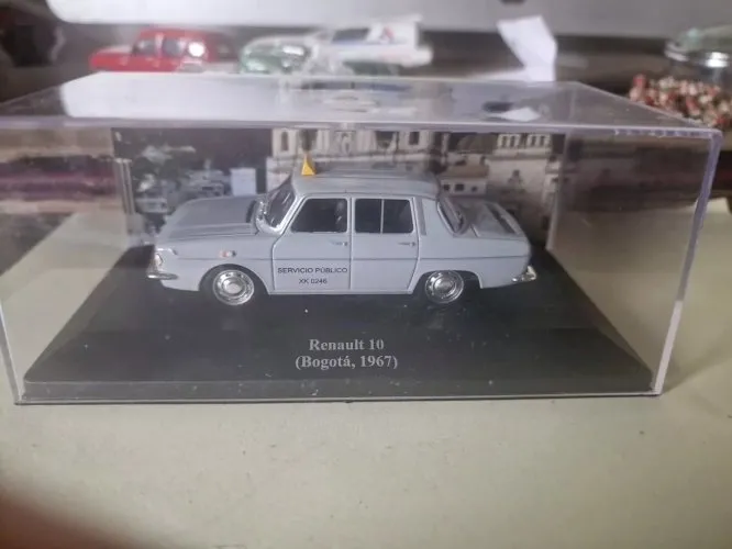 voiture taxi renault 10 bogota 1967 en boite etat neuf