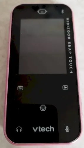 VTech - KidiZoom Snap Touch Rose, Appareil Photo Numérique Portable,Photo,Selfie