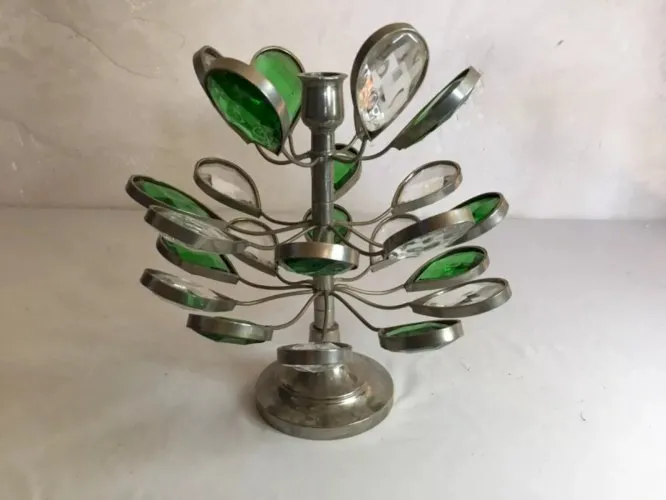 yd Bougeoir Photophores /Design vintage Scandinave, nagel ou autre 1970