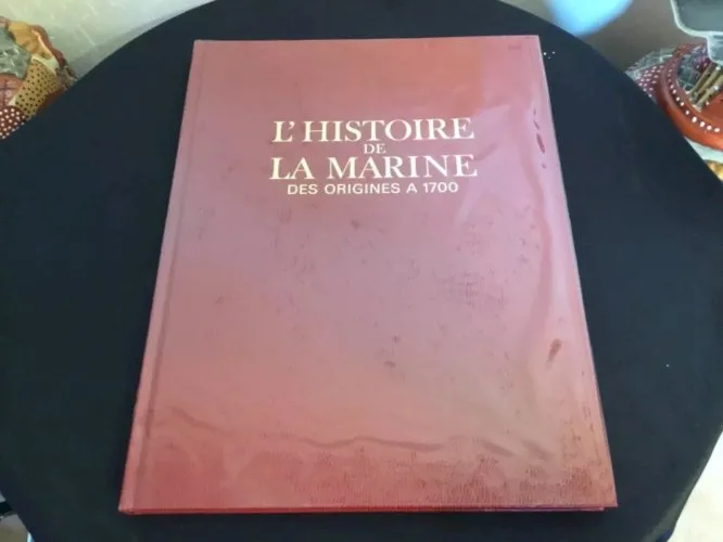 yd LHISTOIRE DE LA MARINE DES ORIGINES A 1700 ,HERGE TINTIN tirage limité