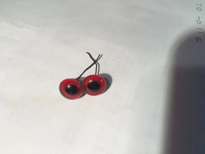 Yeux anciens sulfure de verre